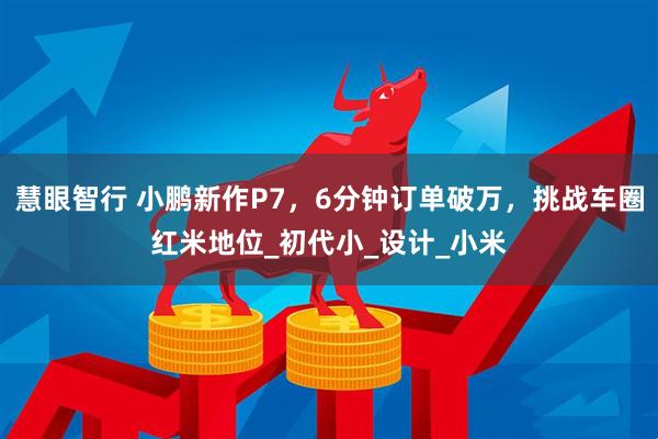 慧眼智行 小鹏新作P7，6分钟订单破万，挑战车圈红米地位_初代小_设计_小米